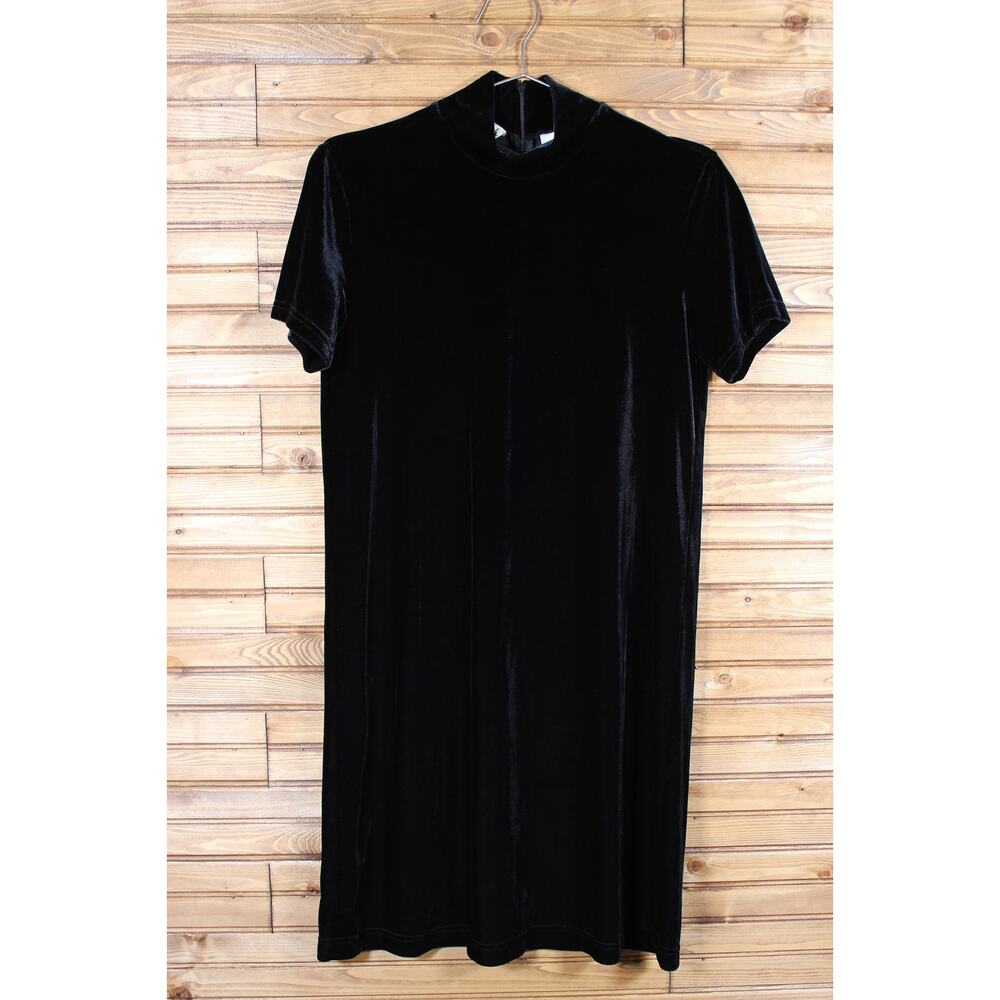 Vintage DKNY Classics Black Velvet Top Size Medium